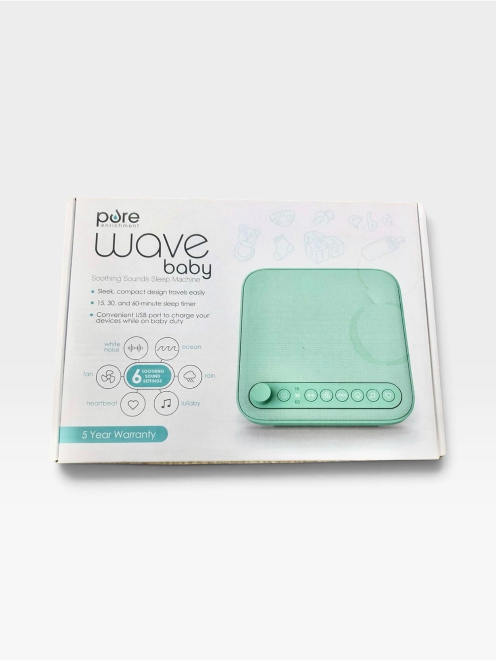 Pure Enrichment Wave Baby Sound Machine